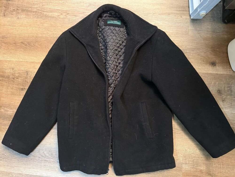 Lauren Ralph Lauren Wool Jacket Black